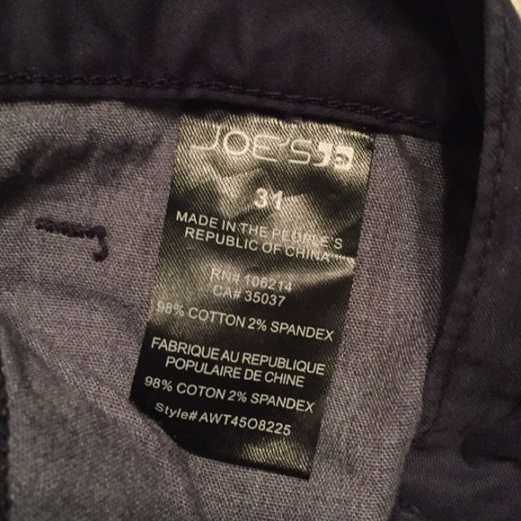 Dark grey joe's straight narrow jeans - Picture 7 of 7